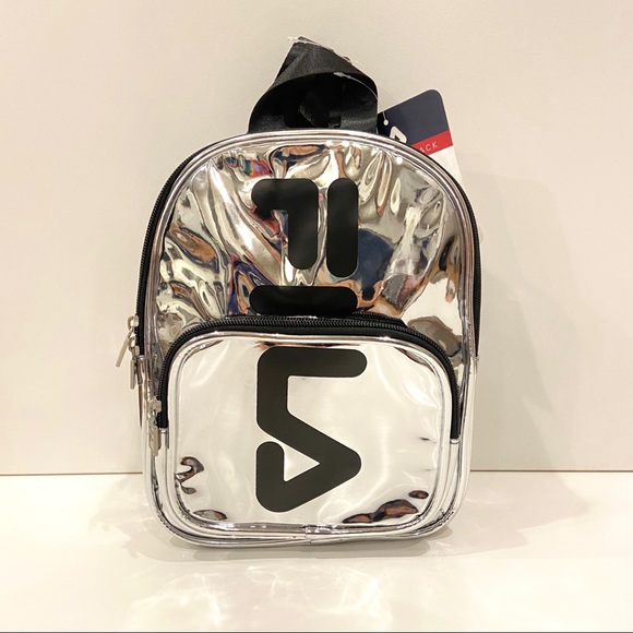 fila backpack silver